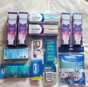 Crest, Oral-b and Glide Bundles.